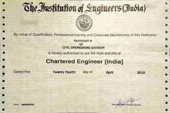 Structural Certificate
